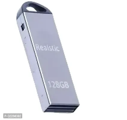 PD V220 2IN1 OTG METALS 64, 128 GB Pen Drive  (Silver)-thumb0