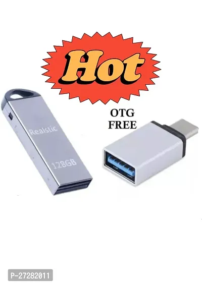 Hot Selling Realstic 128 GB Pendrive And Type C OTG For Free