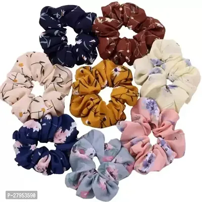 Designer Elastic Cottin Fabric Hair Bands Scrunchy For Women Or Women Hair Accessories Rubber Band