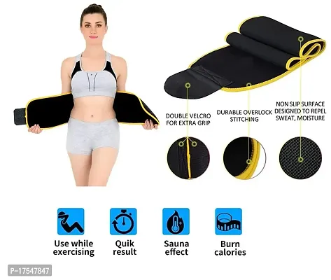 Buy Waist Trimmer Premium Exercise Workout Ab Belt for Women Men