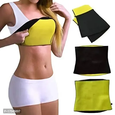 Sweet Sweat Waist Trimmer? Hot Waist Shaper Belt Instant Slim Look Belt for Men-thumb0