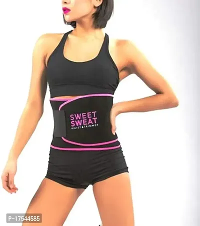 Sweet Sweat Waist Trimmer? Hot Waist Shaper Belt Instant Slim Look Belt for Women-thumb0