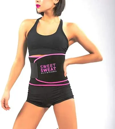 Sweet Sweat Waist Trimmer? Hot Waist Shaper Belt Instant Slim Look Belt for Women