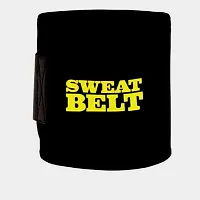 Sweat Belt Black Waist Trimmer Sweat Slim Body Shaper Belt-thumb2