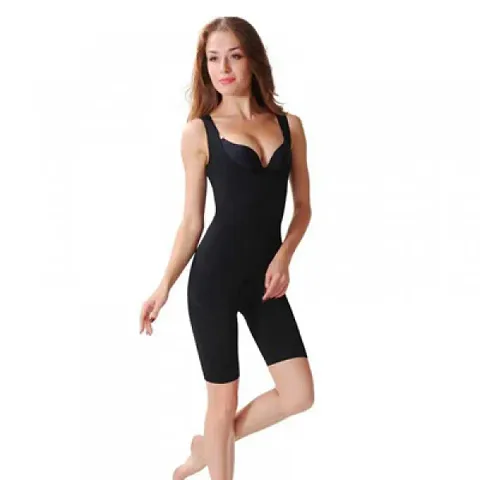 SWEET SWEAT WAIST TRIMMER Women's Shapewear (Black)