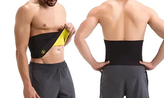 Sweet Sweat Waist Trimmer? Slimming Belt/Tummy Trimmer Hot Body Shaper Slim Belt/Hot Waist Shaper Belt Instant Slim Look Belt for Men-thumb3