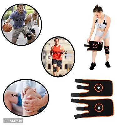 Knee Braces for Knee Pain Women  and  Men Knee Braces for Knee Pain Meniscus Tear, ACL  Arthritis Pain Relief - Knee Sleeves-RED-thumb4