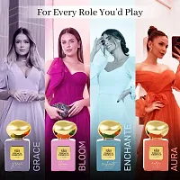 French Essence Luxury Gift Set For Women - Premium Multi (Grace,Bloom,Enchante And Aura) 20ml X 4 Fragrance  (80Ml)-thumb3