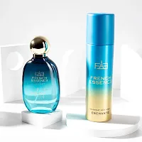 French Essence Luxury Gift Set For Women - Enchante (Perfume 60Ml  Deodorant 150Ml ) 210Ml-thumb3