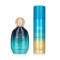 French Essence Luxury Gift Set For Women - Enchante (Perfume 60Ml  Deodorant 150Ml ) 210Ml-thumb2