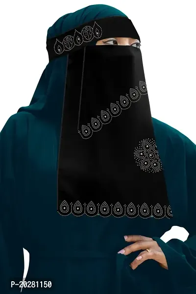 Contemporary new Rambo hijab Black Chiffon Solid Hijab For Women for girls-thumb2