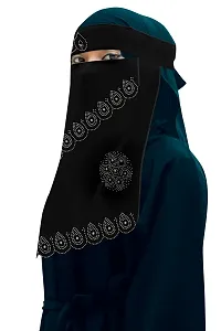Contemporary new Rambo hijab Black Chiffon Solid Hijab For Women for girls-thumb2