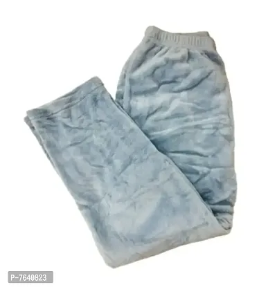 TNQ Women Winter wear Velvet Trouser/Palazzo/Warm Leggings (Free Size, SkyBlue)-thumb0