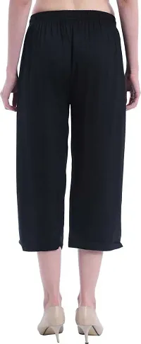 TNQ Women's Straight Fit Rayon Capri-thumb3