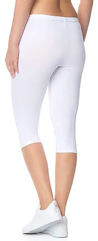 TNQ Women's Cotton Capri Pants (Free Size 28 to 36  Plus Size 37 to 42)-thumb1