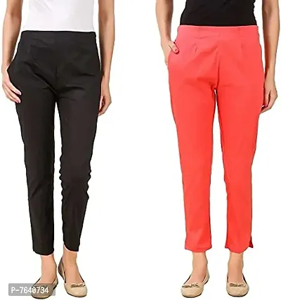 Buy online Grey Cotton Trousers from bottom wear for Women by Showoff for  ₹919 at 60% off | 2024 Limeroad.com
