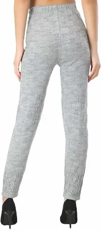 Trendy Winter Wear Woolen Trouser For Women-thumb1