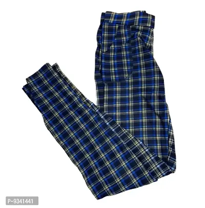 Buy Cantabil Men Blue Checkered Casual Trousers Online at Best Prices in  India - JioMart.