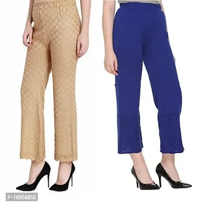 Buy Black Palazzo Pants for Women Online in India | Libas