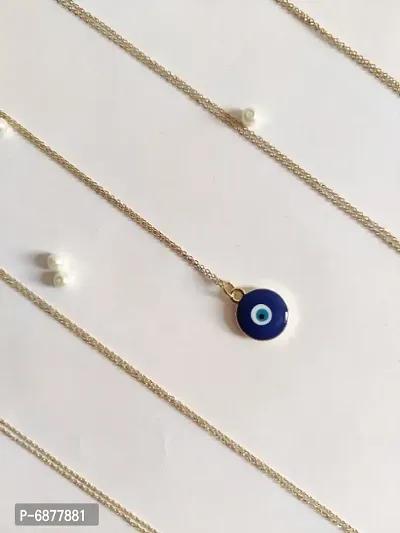 Evil eye Pendent Necklace Chain For Women and Girls and also for gifts-thumb0