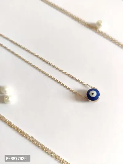 Evil Eyes Necklaces for Women Blue Evil eye Necklace New Fashion Design Collar Jewelry Gifts for Lady Girls-thumb2