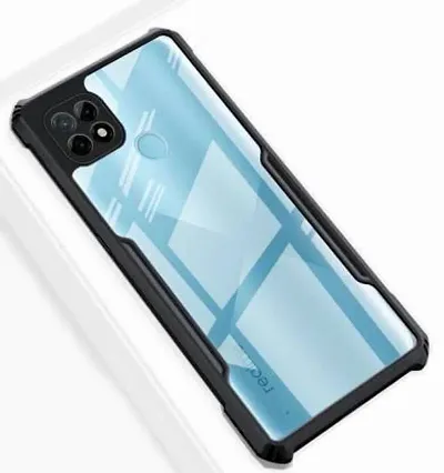 Sfprintz 360 Degree Protection Bumper Protective Design Shockproof Crystal Clear Transparent Back Cover Case for Realme C12,Narzo 20,Realme Narzo 30A