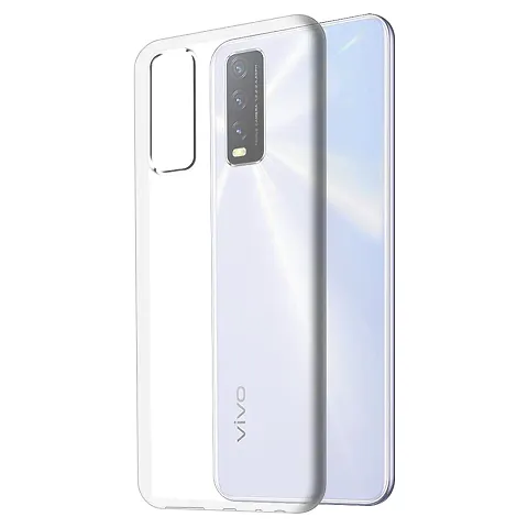 OO LALA JI Crystal Clear for Vivo Y20/20I Back Cover Transparent
