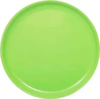 Lyallpur Stores Green Dinner Plates,Microsafe Plastic Plates Set Of 6-thumb1