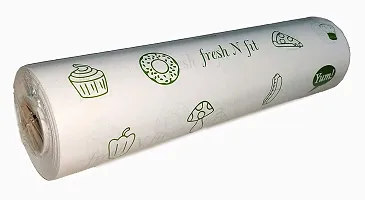 Dingga Decor Wrapping Paper/Butter Paper, Oil Proof/Sandwich Wrap Paper/Food Wrapping (70 Meter Roll)-thumb2