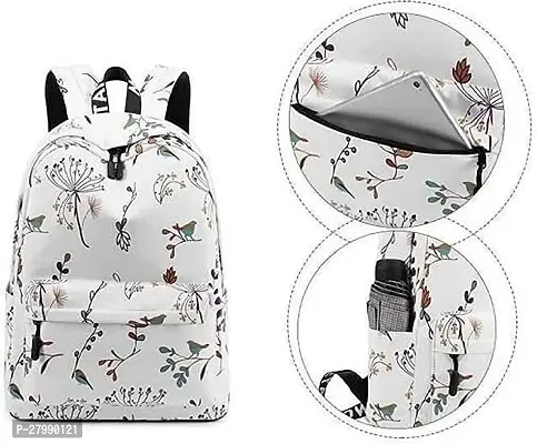 The Unique flipzone  Medium 25 L Laptop Backpack Unicorn Waterproof Girls Backpack for school college travelling bag  (Black)-thumb2