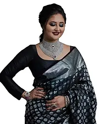 Stylish Lichi Silk Jacquard Work Saree for Women-thumb2
