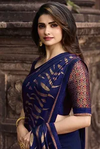 BEAUTIFUL RICH PALLU AND JACQUARD WORK ON ALL OVER THE SAREE.-thumb1