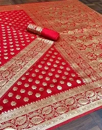 Stylish Lichi Silk Jacquard Work Saree for Women-thumb2