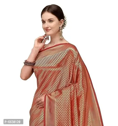 Stylish Lichi Silk Jacquard Work Saree for Women-thumb0