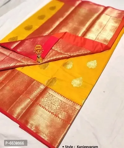 Stylish Lichi Silk Jacquard Work Saree for Women-thumb0