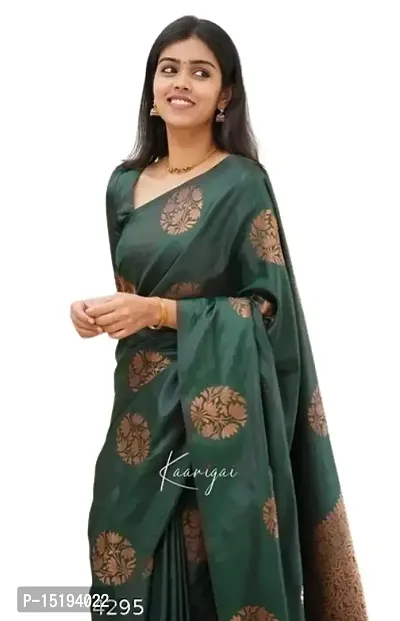 Beautiful Lichi Silk Jacquard Work Saree for Women-thumb3