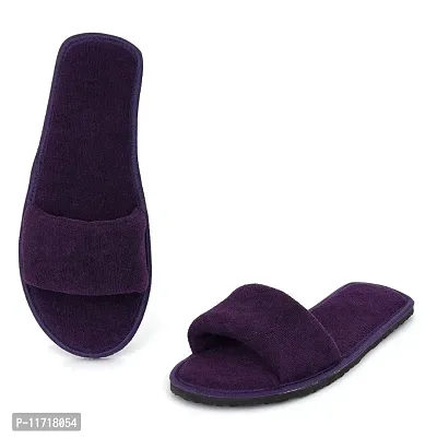 Soft House Slippers Open Toe Flats Home Indoor Bedroom Carpet Lightweight Slippers House Slippers for Women Soft Open Winter Carpet Home Indoor Slipper for Bedrooms comfortable pair of Slipper. Featur