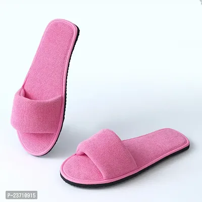 House Slippers for Women  Girls Soft Open Winter Carpet Home Indoor Slipper for Bedrooms-thumb0