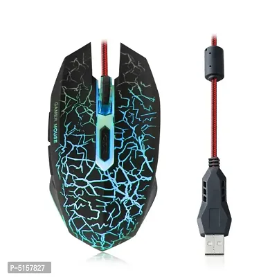 KiTech K108GM Black USB 2.0 Wired Gaming Mouse-thumb0