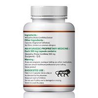 Manjistha Herbal Capsules For Damaged Skin Tissue 100% Ayurvedic (180 Capsules)-thumb2