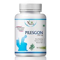 Pilesgon Herbal Capsules For Over Come Hemorrhoid 100% Ayurvedic (60 Capsules)-thumb1