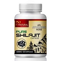 Pure Shilajit Herbal Capsules For High Altitude Sickness 100% Ayurvedic (60 Capsules)-thumb1