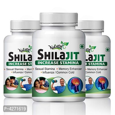 Shilajit Herbal Capsules For Male Fertility 100% Ayurvedic (180 Capsules)-thumb2