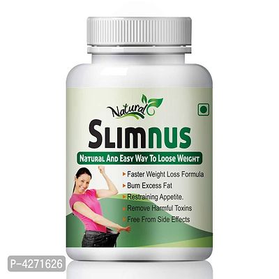 Slimnus Herbal Capsules For Burning Fat 100% Ayurvedic (60 Capsules)-thumb2