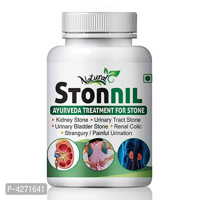 Stonnil Herbal Capsules For Helps To Remove Stone In Kidney 100% Ayurvedic (60 Capsules)-thumb2
