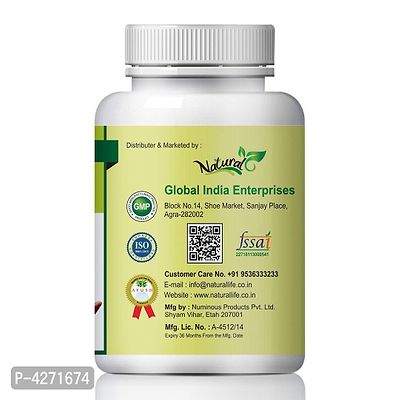 Arjuna Tea Herbal Capsules For Improving Muscle Function 100% Ayurvedic (60 Capsules)-thumb4