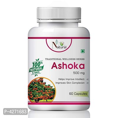 Ashoka Herbal Capsules For Care Of Women 100% Ayurvedic (60 Capsules)-thumb2