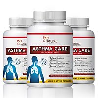 Asthama Care Herbal Capsules For Help In Asthma Problems 100% Ayurvedic (180 Capsules)-thumb1