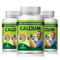 Calcium Herbal Capsules For Prevents Premenstrual Depression 100% Pure Ayurvedic (180 Capsules)-thumb1
