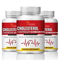 Cholestrol Controller Herbal Capsules For Helps To Control Cholestrol Level 100% Ayurvedic (180 Capsules)-thumb1